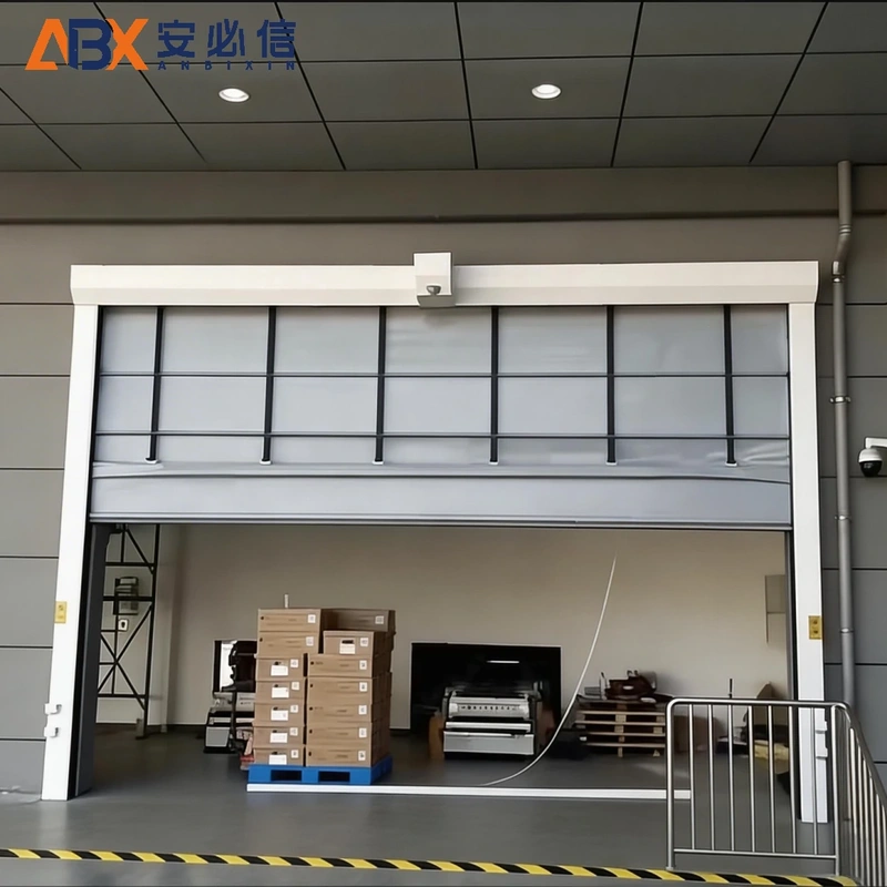 泰安软帘堆积门